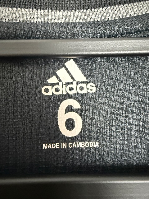 Bayern München 2021 Match Worn / Issued Shirt — Marc Roca — fabric detail