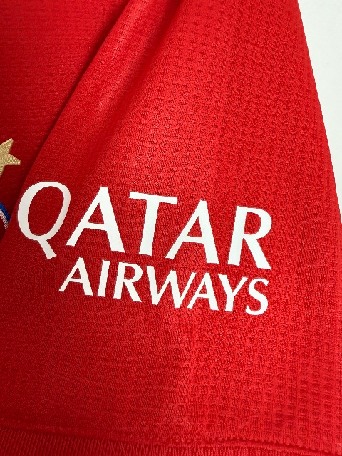 Bayern München 2020/21 UEFA Super Cup Match Worn Shirt — Javi Martínez, with COA, Size L — match wear detail