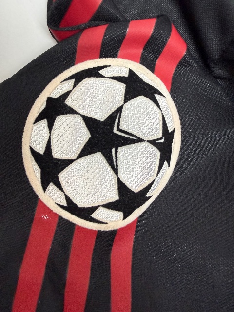 Bayern München 2004-2005 Match Worn / Issued Shirt — Lúcio, with COA, Size XL — sleeve detail