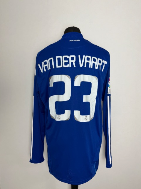 Real Madrid 2008/09 Match Worn / Issued Shirt — Rafael van der Vaart, Size XL — front