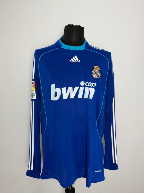 Real Madrid 2008/09 Match Worn / Issued Shirt — Rafael van der Vaart, Size XL — back nameset