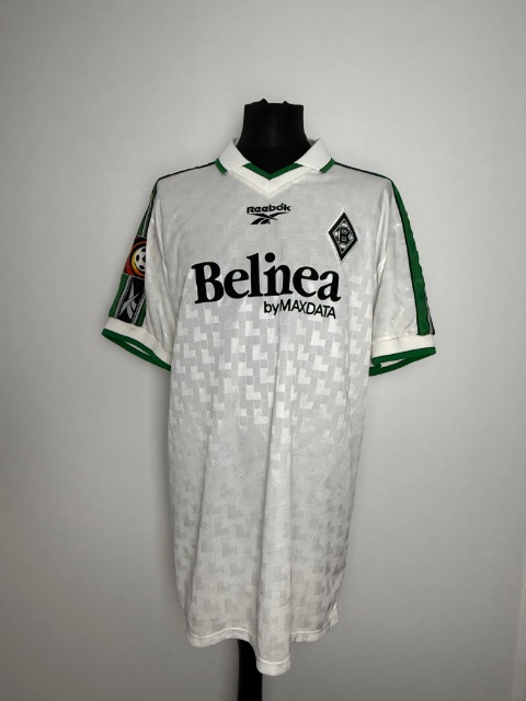 Borussia Mönchengladbach 1999-2000 2. Bundesliga Match Worn Shirt — Markus Hausweiler, with COA, Size XL — back nameset
