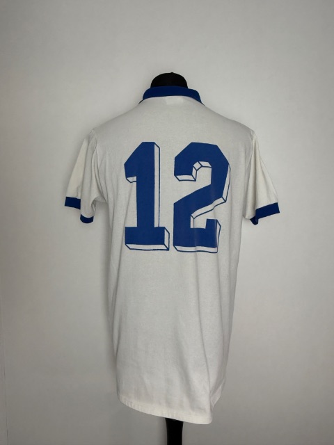 DDR East Germany 1980 Match Worn / Issued Shirt — Size L — back nameset
