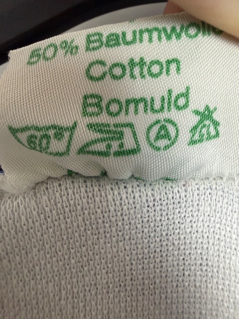 DDR East Germany 1980 Match Worn / Issued Shirt — Size L — sleeve detail