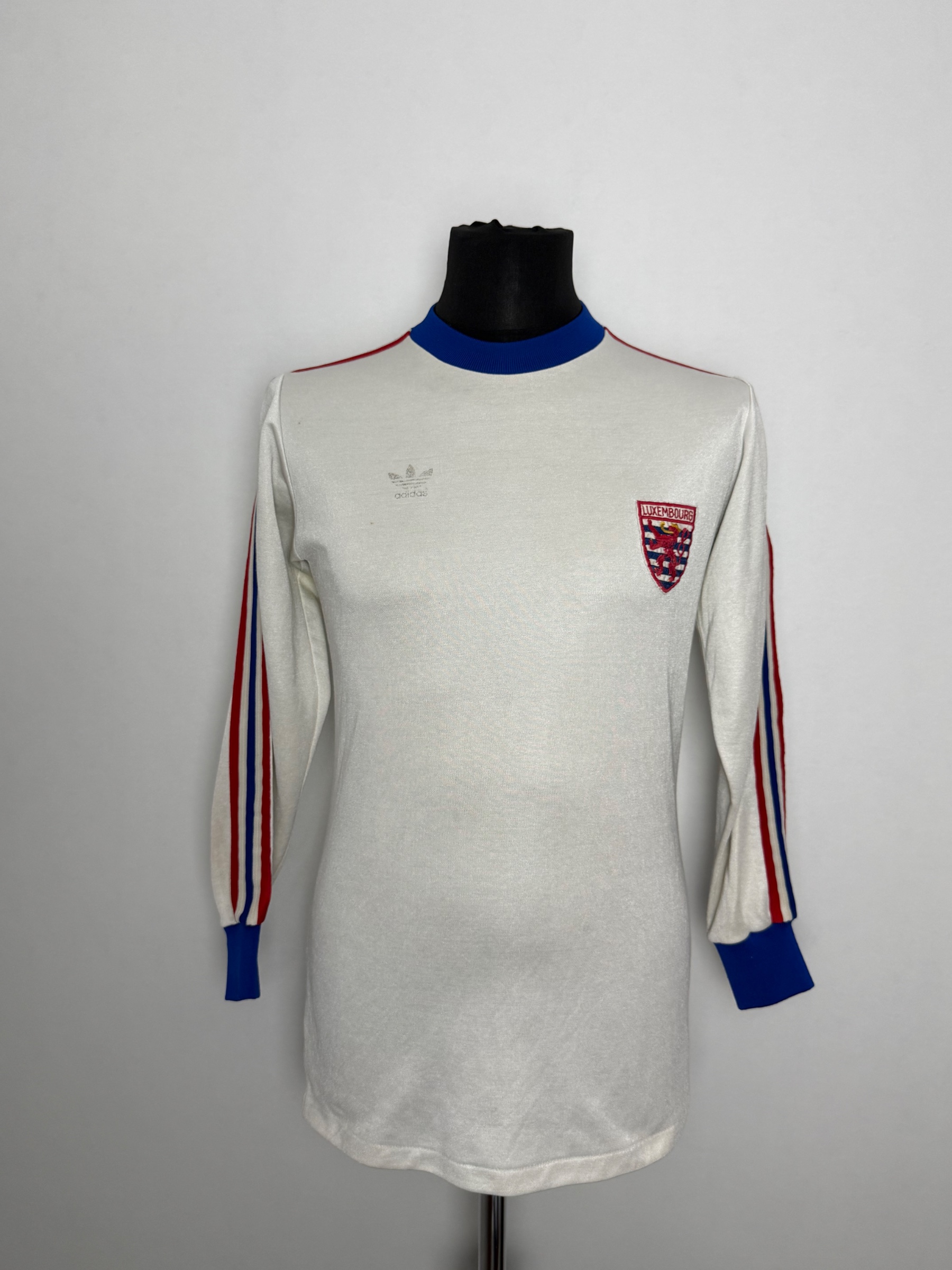 Luxembourg 1976 Match Worn Shirt — Jean-Louis Margue, Size M