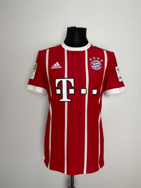 Bayern München 2017 Match Worn / Issued Shirt — Douglas Costa — front