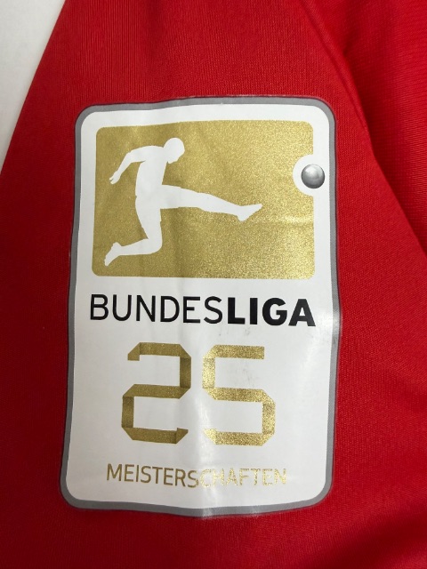 Bayern München 2017 Match Worn / Issued Shirt — Douglas Costa — fabric detail