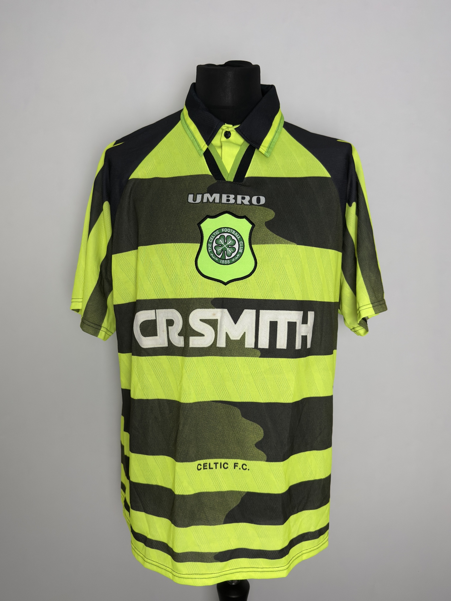 Celtic 1996/97 Away Shirt — Vintage Original, Size XL