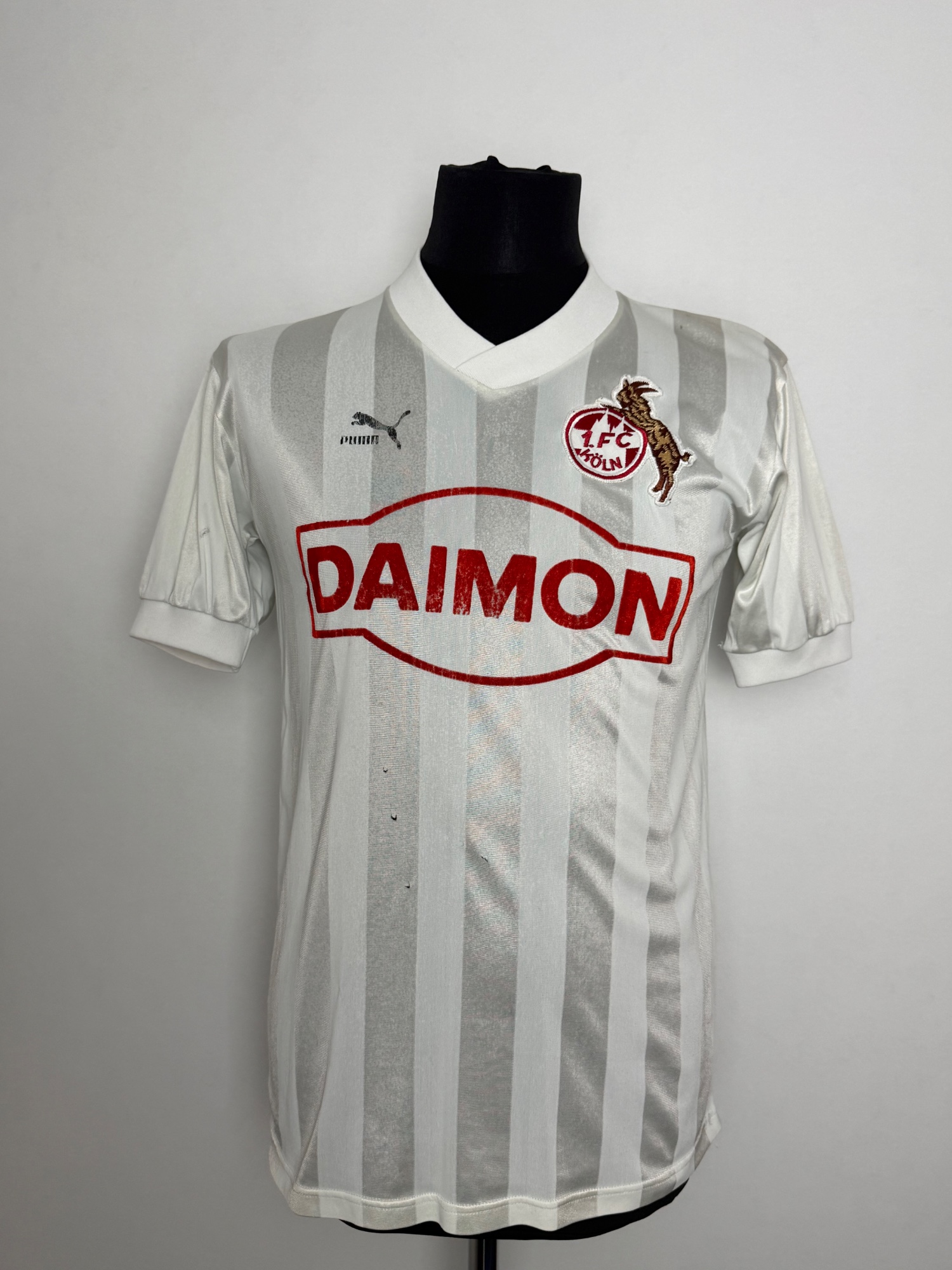 1. FC Köln 1985/86 Home Shirt — Vintage Original, Size M