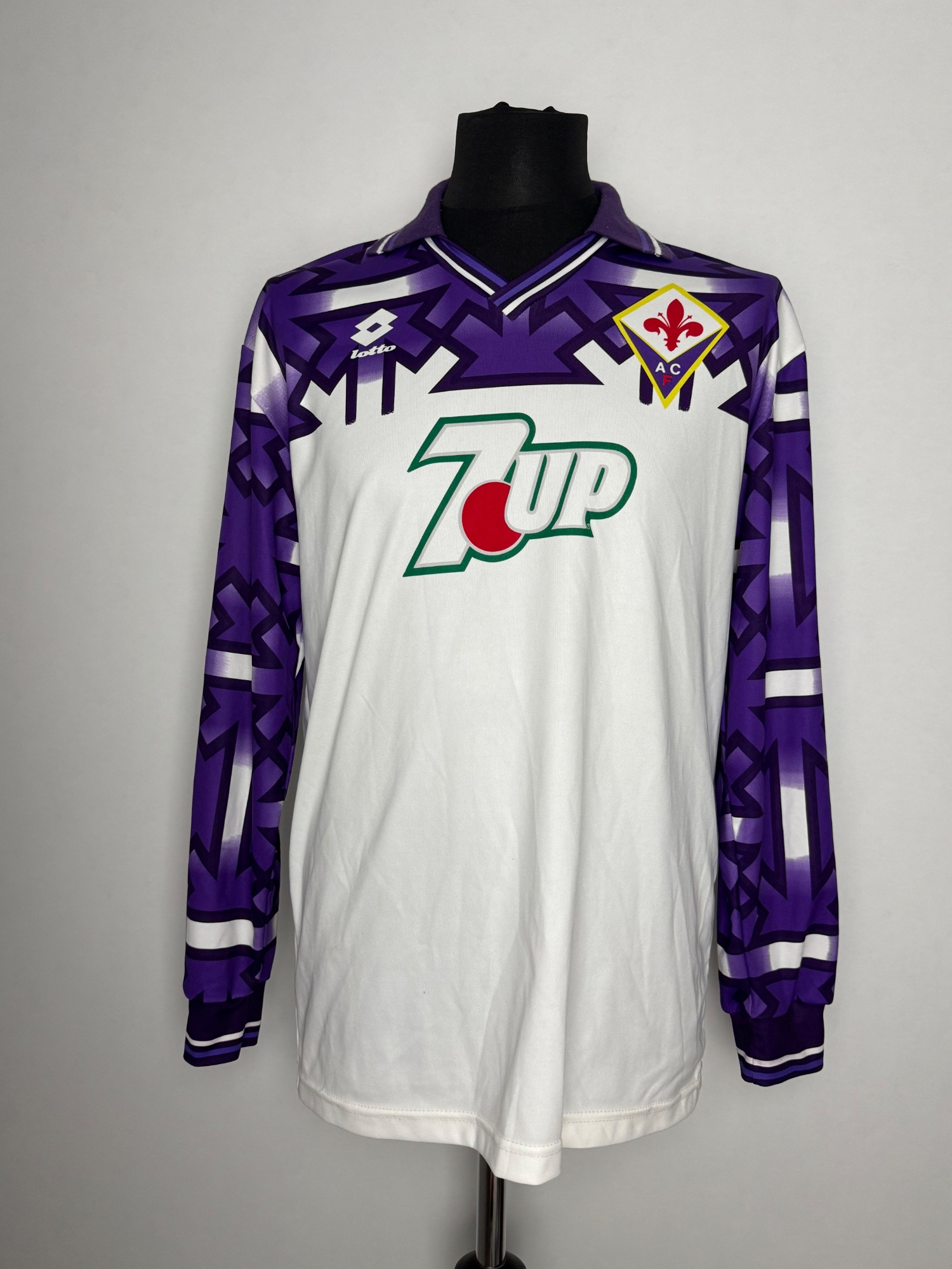 Fiorentina 1992 Home Shirt — Vintage Original, Size L