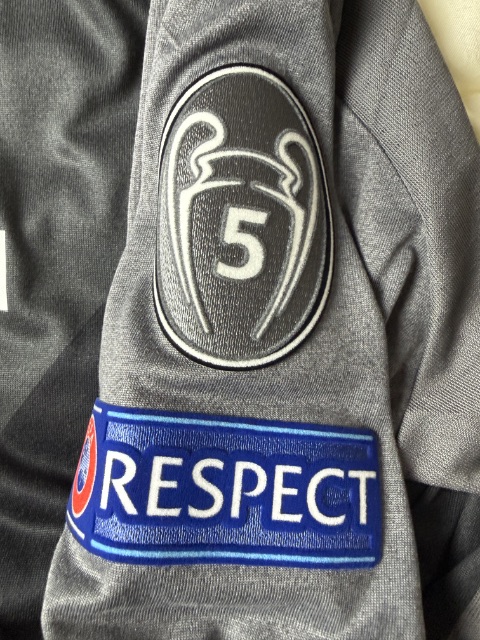 Bayern München 2016 Match Worn Shirt — Jérôme Boateng, Size L — wash label