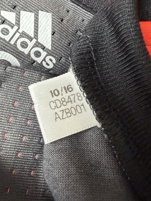 Bayern München 2016 Match Worn Shirt — Jérôme Boateng, Size L — fabric detail